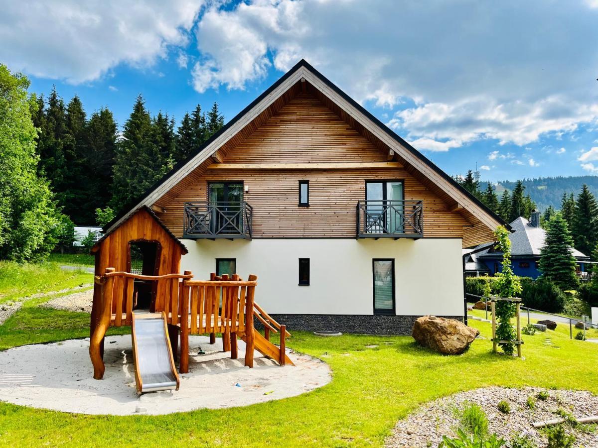 Ski Chalet Klinovec Loučná pod Klínovcem 外观 照片
