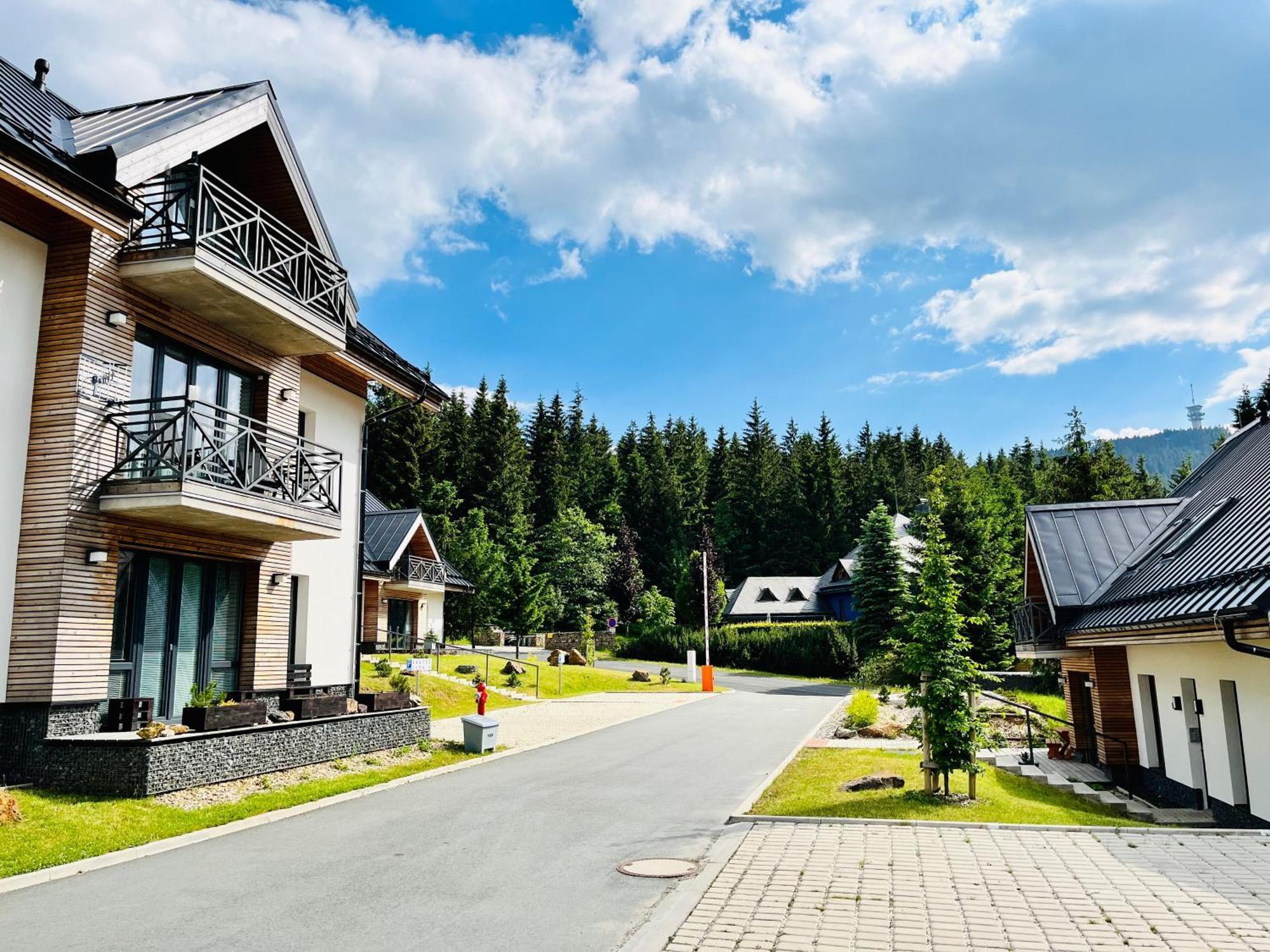 Ski Chalet Klinovec Loučná pod Klínovcem 外观 照片